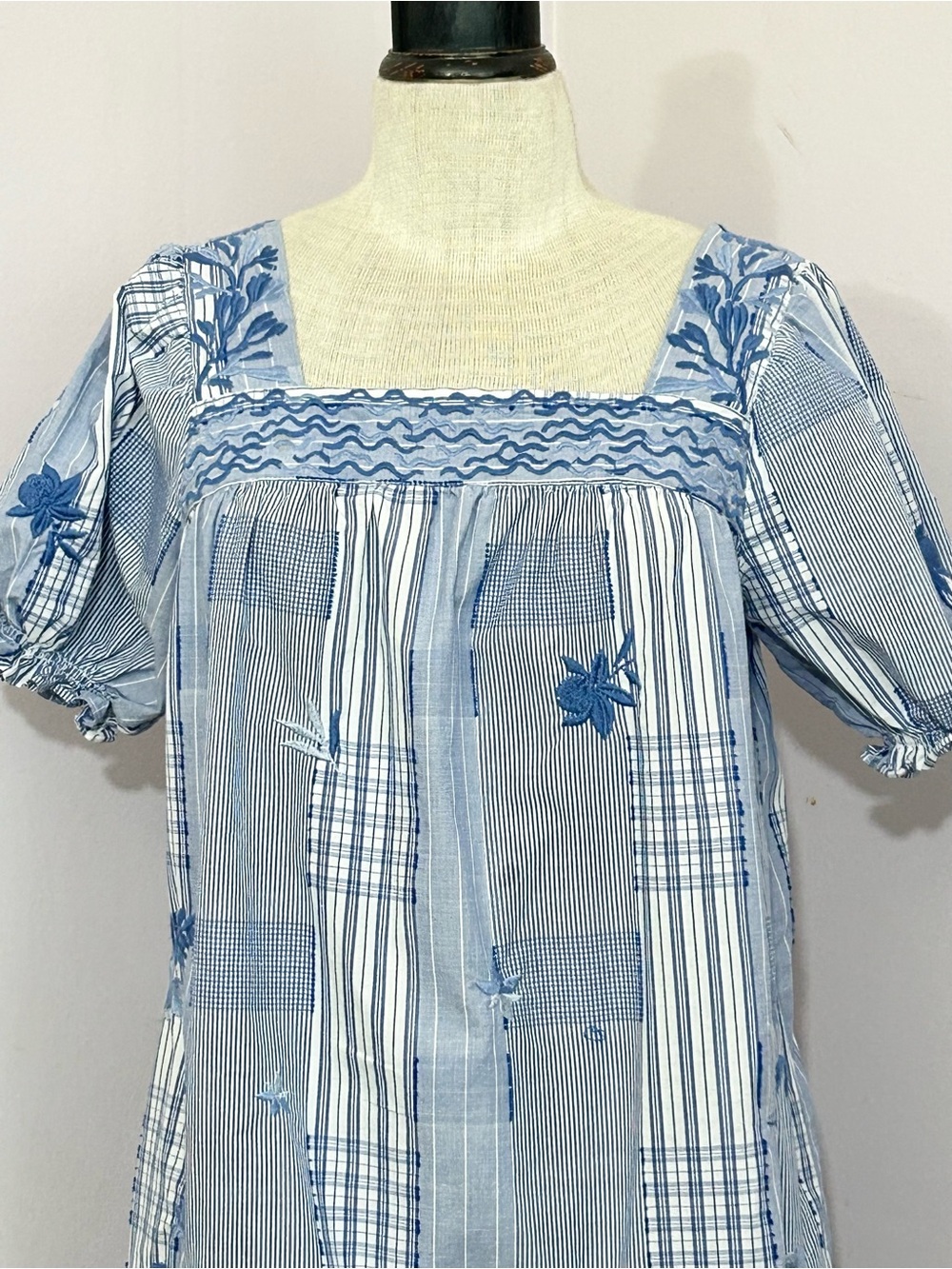 Johnny Was Marbella Square Neck Dress XS - Picture 8 of 13